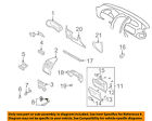 1864301004n Hyundai Oem 01-06 Santa