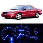 21xdashboard 192840286055 Aftermarket Panel Led Light Package Kit Blue For