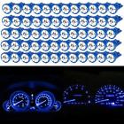 100xt10 192840288257 Aftermarket Blue Instrument Speedo Lights Interior Courtesy Bulbs