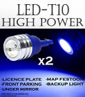 T10-bl-hp-naff-l2p15-15  2 Icbeamer Xenon Led Piece High Power Blue Replace Directional Signal