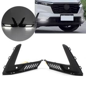 22shopde 223000364464 Fog Lamp Running Light Dynamic Turn Signal For Honda Cr-v Crv 2023-2024 Usa