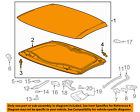 23412872 Gm Chevrolet Oem 14-16 Corvette-roof
