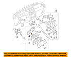 2486040f01 Nissan Oem Dash Cluster Socket