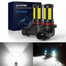 6g339005hb3 2x 9005 Hb3 H10 Led Bulbs Drl Fog Driving Light Daytime Running Lamp Replacement