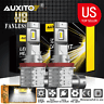 M4h11h8h9h16 2x H16 H8 Led Fog Light Daytime Running Drl 40w 3400lm 6500k Xenon White Bulbs