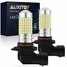 144smd 2x Hb4 9006 Led Headlight Lamp Drl Fog Light Bulbs 144led High Power White 6000k