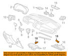 34760tdkj01 Honda Oem Instrument Panel Lamp