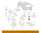 34760tl0e11 Honda Acura Oem Tsx Instrument Panel Lamp