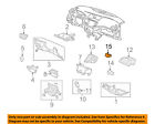 34760tl0g11 Honda Acura Oem Tsx Instrument Panel Lamp