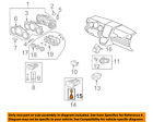 35301scva11 Honda Oem Element Dash Instrument Bulb