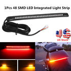 3656132154 Unbranded Universal Led Turn Signal Light Strip Tail Brake For