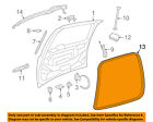 4894599aa Mopar Chrysler Oem Liftgate Tail