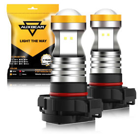 Auto-auxbeam-3274 5202 Led Fog Light Bulbs 6000k For Gmc Sierra 1500 2007-2015 Yukon Xl 2007-2013