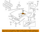 54347059587 Bmw Oem 06-07 650i