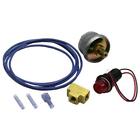 60450604-1 Speedway Motors Oil Pressure Warning Light Kit Hole Red