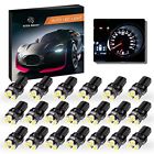 3-smd 6874783159712 Yitamotor Instrument Panel Cluster Dash White Led Bulb