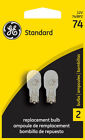 74-bp2 General Electric Instrument Panel Light Lamp Twin Blister Pack Ge