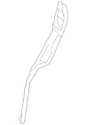 74954-tz5-a01 Acura Genuine Mdx Object 74954-tz5-a01 Acura Genuine Mdx Object
