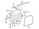 7b0-959-223-b Volkswagen Genuine Routan Sensor