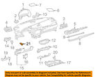 8108033090 Toyota Lexus Oem Instrument Panel Lamp Left