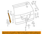 8427008011 Toyota Oem 11-15 Sienna Liftgate