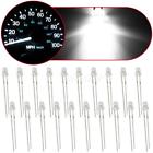 8726999906zu8t9y Partsam White Mini Lamps Instrument Pane Lights Bulbs 192840181435