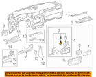 9001001164 Toyota Lexus Oem Instrument Panel