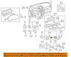 9001101038 Toyota Oem Sienna Dash Instrument Bulb
