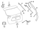 90569-4ba1a Nissan Genuine Rogue Object Sensor