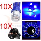 Autopartsclub2018 Aa99107427r Blue Led Bulbs For Instrument Gauge Cluster Dash Light Sockets