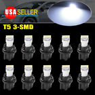 Ae000854 Ledkingdomus White Led Instrument Gauge Dashboard Light Bulb 608631713933