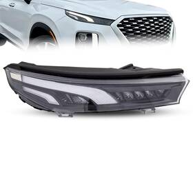 C3211613ras Alligator Auto Lights Daytime Running Light For Hyundai Palisade 2020-2022 Led Drl Passenger Side