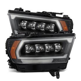 880578 Alpharex Usa - Nova-series Black Sequential Drl Bar Projector Led Headlights