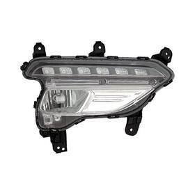 Hy2592164 Alzare Driver Side Replacement Fog Light Standard Line