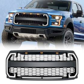 Amfmaa00130 American Modified Raptor Style Mesh Grille W Drl Tu