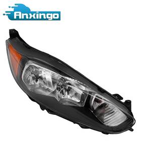 Fo2502324 Anxingo Fit 2013-2017 Ford Fiesta Right Passenger Side Headlight Headlamp Replacement