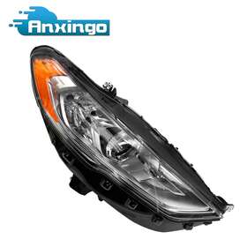 Jh-ffus17-r Anxingo Fo2503350 Right Side Halogen Headlight No-bulb For 2017-2020 Ford Fusion Oe