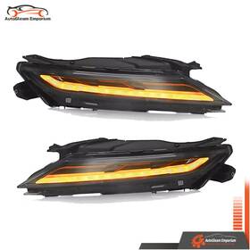 Ar6054880ht Armorlight-688 Front Bumper Led Daytime Running Lights Drl Fit For 2023-2024 Chevy Blazer Lh Rh