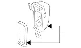 8r0-941-476-b Audi Genuine Daytime Running Light