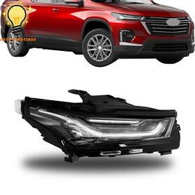 Aul3669120 Auto-lightingo Led Turn Daytime Running Lights Black For 2022-2023 Chevy Teaverse Right Rh Side