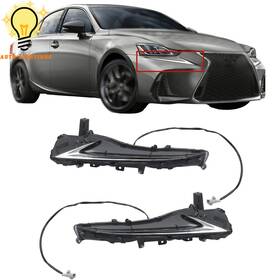Aul5270895 Auto-lightingo Turn Lamps Lh Rh Side Led Daytime Running Lights For 2017-2020 Lexus Is300 Is350