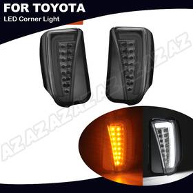 220406az Autolightzone Smoked Led Drl Daytime Running Lights Turn Signal For 2012-15 Toyota Prius Xw30