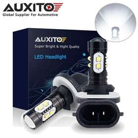 Auxito50w881 Auxito 881 Led Fog Light Driving Bulb Drl 6000k White Super Bright 100w 894 889