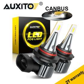 9140 Auxito Canbus Error Free H10 Foglight 2x 9145 Led Fog Light Daytime Running For Toyota Sequoia 2008-17
