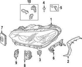 63-11-5-a0e-621 Bmw Genuine Led Unit
