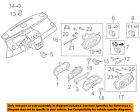 Bp4k66461 Mazda Oem Dash Instrument Bulb