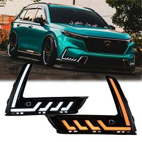 2adr008crv23 Caraddict-usa Led Daytime Running Light Drl For 2023-2026 Honda Crv With Dynamic Turn Signal