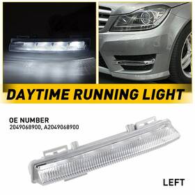 Gz.c107l Carcomponentmarted Daytime Running Light Cover Drl Left For 2009-2014 Mercedes-benz E-class W212 X