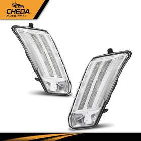 Gpl982556 Cheda Fit For 2010-2013 Volvo Xc60 Front Led Daytime Running Lights Left And Right Side