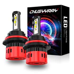 9007 Chusyyray 875550922269 Led Headlight Bulbs Hi Low Beam For Nissan Frontier 2001-2019 Super Bright